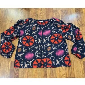 Velvet by Graham & Spencer Women’s Fraser Top – Blue| Size Small NWOT